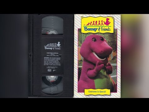 Barney & Friends: (S1E30) Everyone is Special [1992] - 1992 Time Life VHS Release