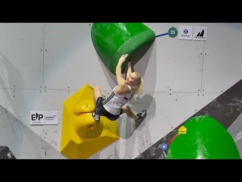 Janja Garnbret On All Boulders @ IFSC Climbing World Championships Seoul 2025 Semi-Finals & Finals