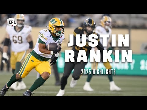 Justin Rankin was a BEAST in 2025 | CFL