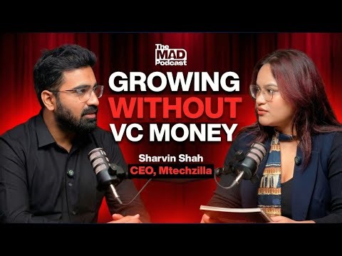 Bootstrapping a Software Agency in India with Sharvin Shah | THE MAD PODCAST EP 3