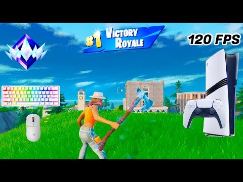 Fortnite Unreal Ranked Reload On PS5 Pro | Keyboard & Mouse Gameplay | 120 FPS | 4K