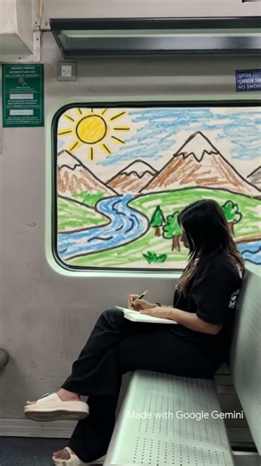 If thoughts had a window seat 💺🎨 Audio Credits: @tseries