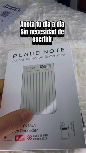 Graba todos en notas sin necesidad de una pluma 🖊️ #plaud #transcribe #transcriber #unboxyouryear #tiktokshopcreatorpicks
