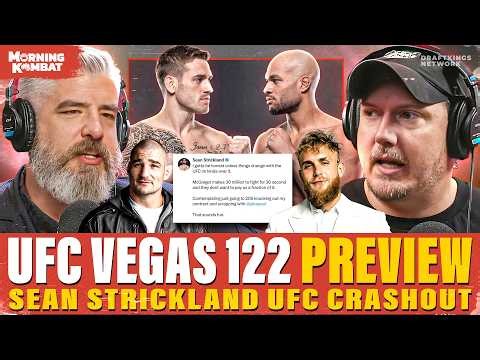 UFC Vegas 122: Allen vs Duncan Preview | Sean Strickland UFC Pay Dispute | Jake Paul Hit List