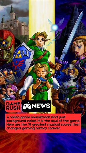 🎶The 10 best video game soundtracks ever! From Zelda to Expedition 33!🎧 Read the full list here!!🎮🔥👀