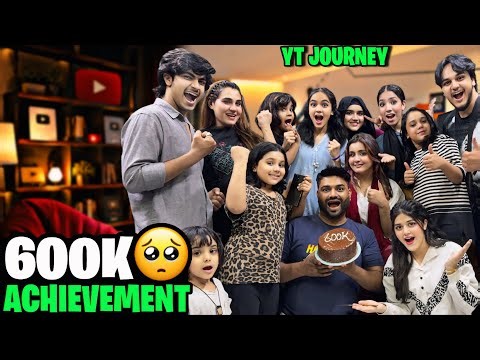 ALHAMDULILLAH 600K COMPLETE // CELEBRATION WITH ALL COUSINOLOGY // START SE AB TK KI STORY