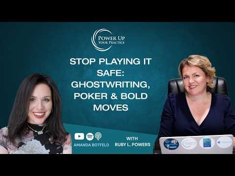 Ep. 132: Stop Playing It Safe: Ghostwriting, Poker & Bold Moves with Amanda Botfeld