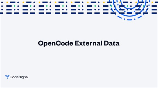 OpenCode External Data