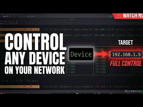 Control Any Device on Your Network Using Kali Linux 