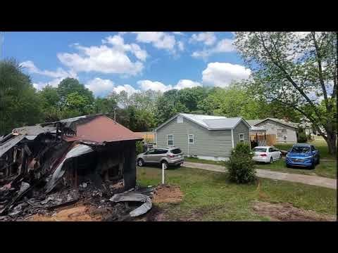 Fire Destroyed This House—Now It's Gone