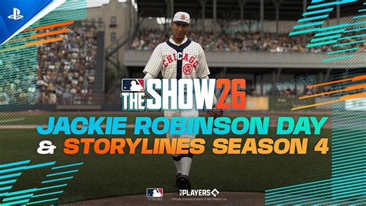 《MLB The Show 26》「Jackie Robinson Day and Storylines」更新官方宣传视频｜PS5