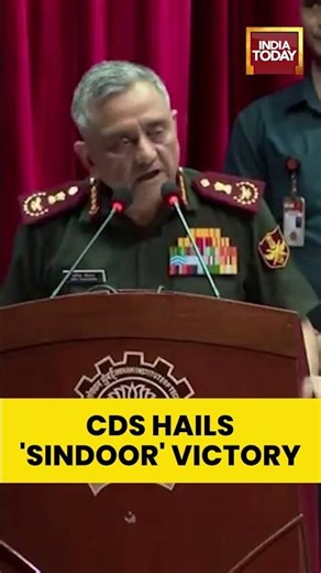 A New Era of War | CDS Anil Chauhan Decodes the Success of Operation Sindoor