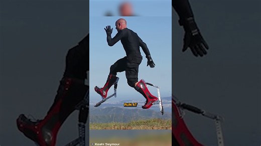 Can bionic super shoes make you run like an ostrich? Futuristic speed tested!