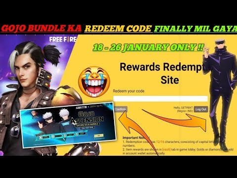 FREE FIRE REDEEM CODE TODAY JANUARY REDEEM CODE FREE FIRE | FF REDEEM CODE TODAY 19 JANUARY 
