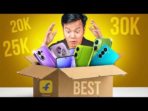 3 Best Phone Deals under ₹20,000, ₹25000 & ₹30000 in Flipkart GOAT Sale