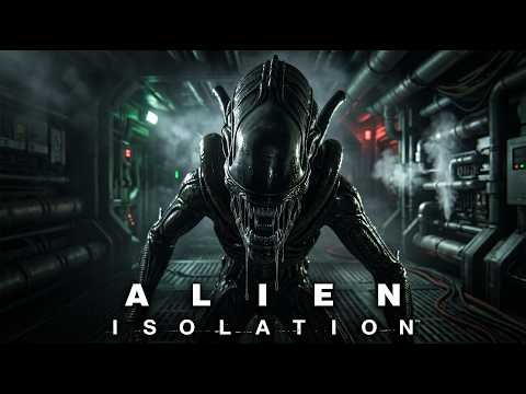 Alien Isolation: ☠️ Max Difficulty Gameplay + Max Stealth #alien #horror #alienisolation #scary