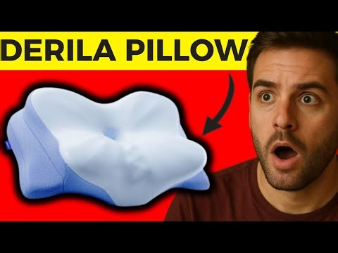 DERILA ERGO PILLOW FULL REVIEW – THE ERGONOMIC SLEEP AID DESIGNED TO REDUCE NECK STRAIN NIGHTLY