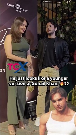 Seema Sajdah With Son Nirvaan Khan Arrived at Delbar Aarya’s The Alliance Journey Party!!🎉