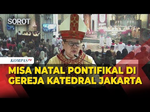 [FULL] Momen Khidmat Misa Natal Pontifikal di Gereja Katedral Jakarta, 25 Desember 2025