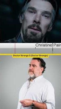 Benedict Cumberbatch's French dub re-records THE iconic scene from DOCTOR STRANGE 2! #dubbing #Fr...