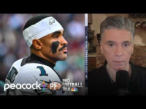 Questions surround Jalen Hurts' blood clot situation with Eagles | Pro Football Talk