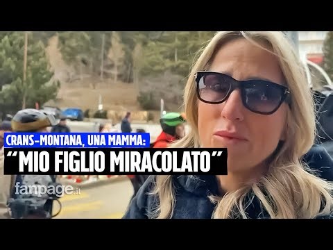 Crans-Montana, una mamma: "Mio figlio miracolosamente illeso, scappato quando la scala era libera"