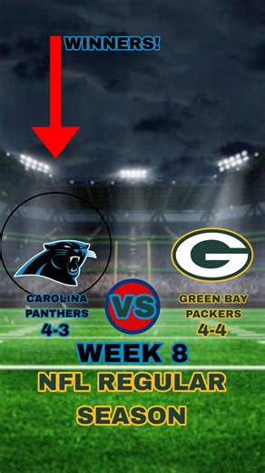 NFL Week 8 Prediction Carolina Panthers VS Green Bay Packers 2026 NFL Season
