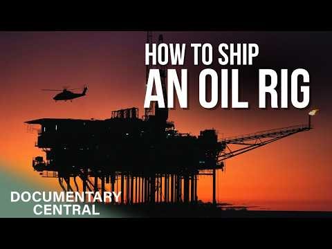 Shipping a 23 THOUSAND Tonne Oil Rig Across the World | Mega Shippers