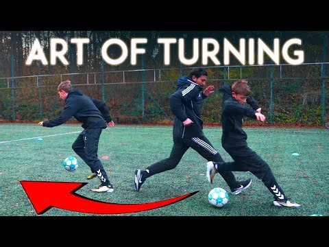 The Art of Turning with the Ball - Football skills Training