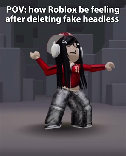 POV how Roblox be feeling after deleting fake headless #shorts #viral #roblox #fypシ