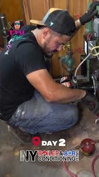 Day 2 of 3: New Yorker Oil Boiler Installation + Water Heater Replacement | HVAC PAPI
