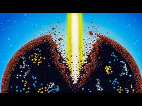 I dug to the core of a planet