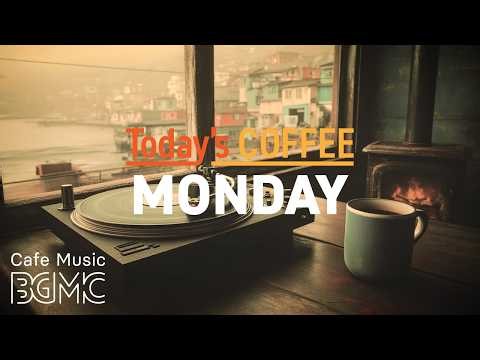 Today's COFFEE MONDAY: Coastal Sunset Cafe Jazz ☕ Smooth Piano & Tropical Bossa Nova for Week Start