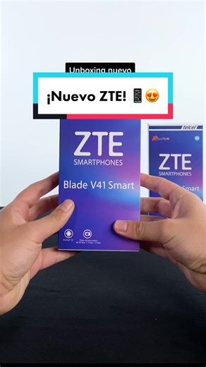 ¡Novedoso Unboxing de ZTE Blade V41 Smart!