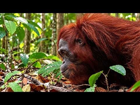Indonesia: nine orangutans rescued from wildfires return to the forest