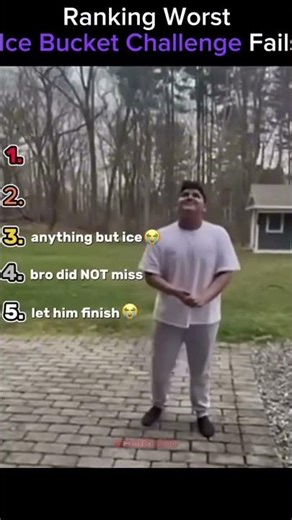Epic Ice bucket challenges fails 😂#funny #funnychallenges