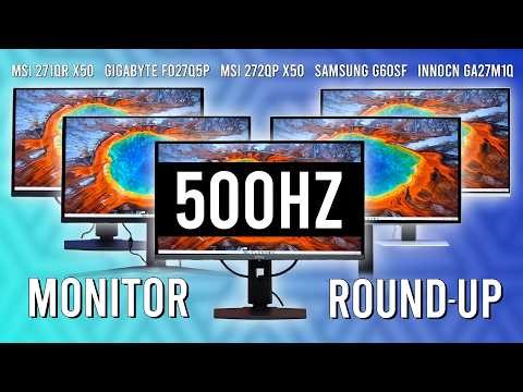 1440p 500Hz QD-OLED Monitor Round-Up: What Model Is Best?