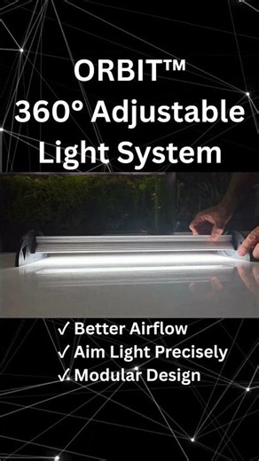 Frogfather Orbit™ | Adjustable Vivarium Light Riser for Arcadia Jungle Dawn & LumenIZE