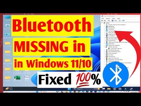 Bluetooth Missing in Device Manager? 😱 Windows 10/11 Bluetooth Fix (100% Working) ✅