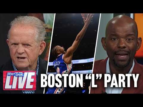 Sixers demolished by Celtics in Game One, Tatum and Brown take over | Sixers Postgame Live