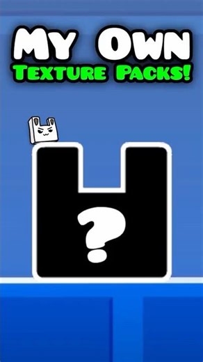 My Custom Geometry Dash Texture Pack! #geometrydash