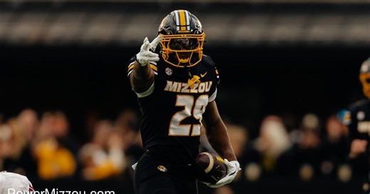 Ahmad Hardy sets Missouri's single-season rushing record in TaxSlayer Gator Bowl against Virginia