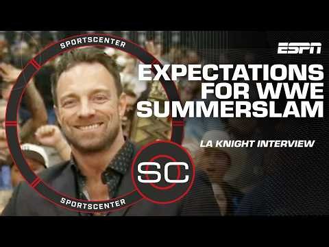 The goal is to put 'The Bloodline' in the hole! - LA Knight on WWE SummerSlam match | SportsCenter