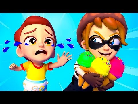 Baby Wants Color Ice Cream – Who Took It? | Kids Song by Nomad Kids