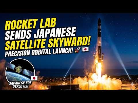 Rocket Lab Nails It! Watch the Flawless Japanese Satellite Launch
