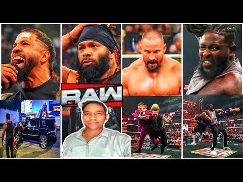 WWE Raw 7 Sept. 2026 Result Video: The Vision Destroy Oba Femi, Royle Keys Burn The Usos cars