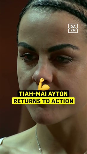 Tiah-Mai Ayton returns in toughest test yet after being hailed by Katie Taylor as the future 🤝