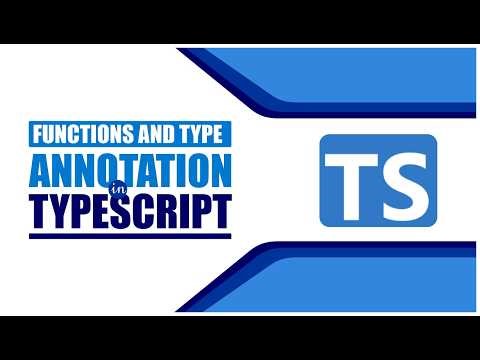 Functions & Type Annotations in TypeScript