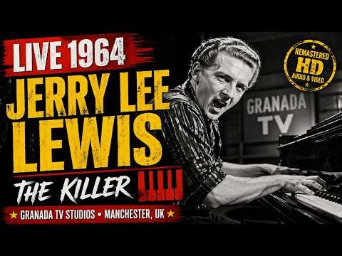 Jerry Lee Lewis LIVE 1964 - Wild Piano Performance at Granada TV (Remastered HD)