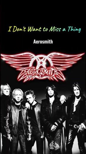 I Don’t Want to Miss a Thing – Aerosmith (Lyrics) | Legendary Love Ballad | Classic Rock